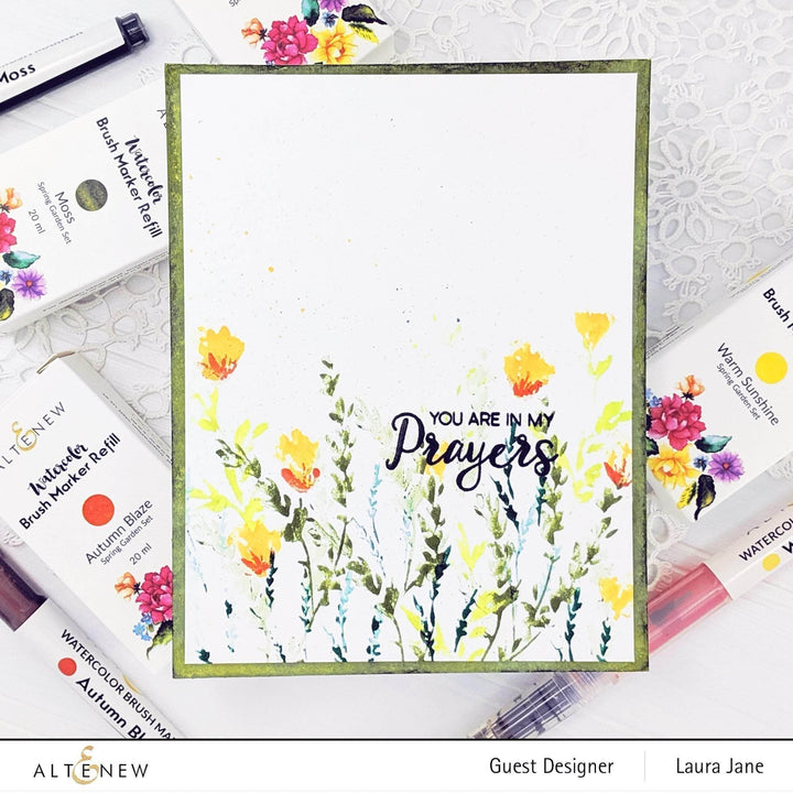 Liquid Watercolor Autumn Blaze Liquid Watercolor - Brush Marker Refill
