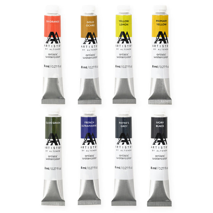 Liquid Watercolor Bundle Painter's Palette Watercolor Tube Bundle