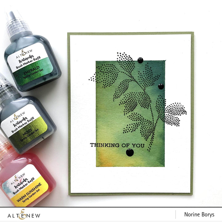 Liquid Watercolor Bundle Spring Garden Liquid Watercolor - Brush Marker Refill Bundle
