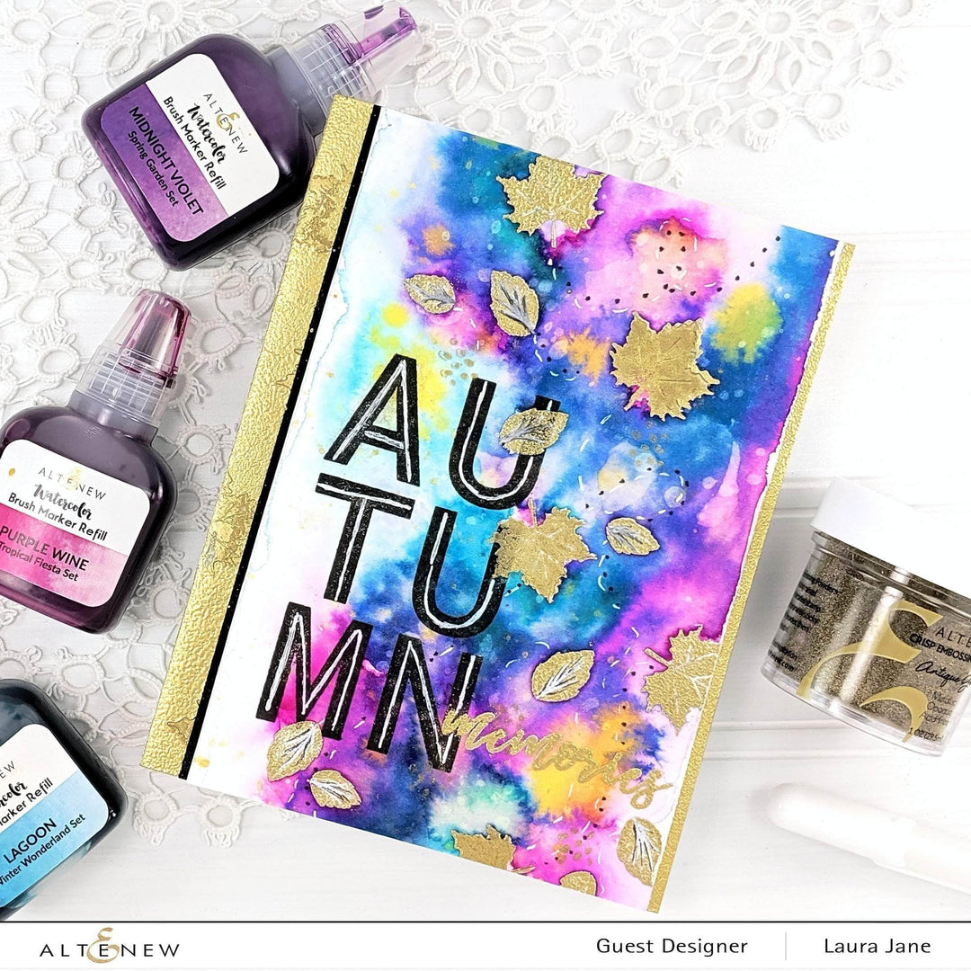 Liquid Watercolor Bundle Tropical Fiesta Liquid Watercolor - Brush Marker Refill Bundle