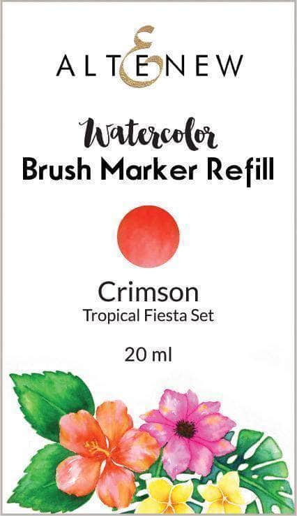 Liquid Watercolor Crimson Liquid Watercolor - Brush Marker Refill