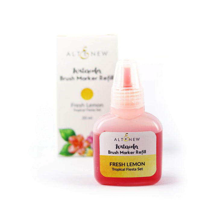 Liquid Watercolor Fresh Lemon Liquid Watercolor - Brush Marker Refill