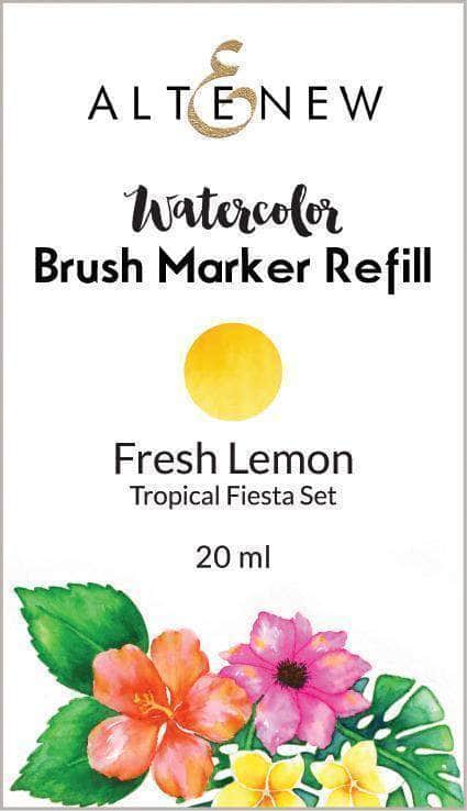 Liquid Watercolor Fresh Lemon Liquid Watercolor - Brush Marker Refill