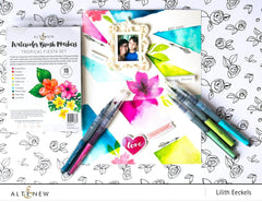 Liquid Watercolor Lime Liquid Watercolor - Brush Marker Refill