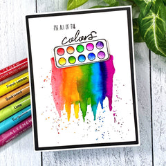 Liquid Watercolor Lime Liquid Watercolor - Brush Marker Refill