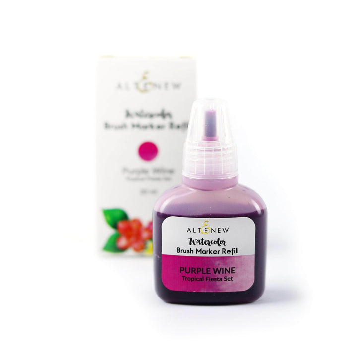 Liquid Watercolor Purple Wine Liquid Watercolor - Brush Marker Refill