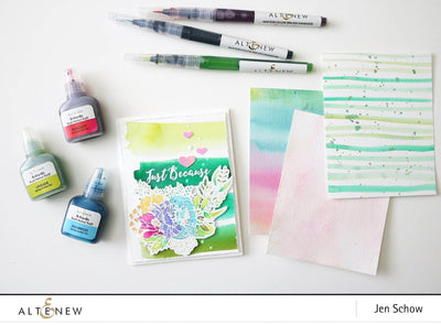 Liquid Watercolor Rubellite Liquid Watercolor - Brush Marker Refill