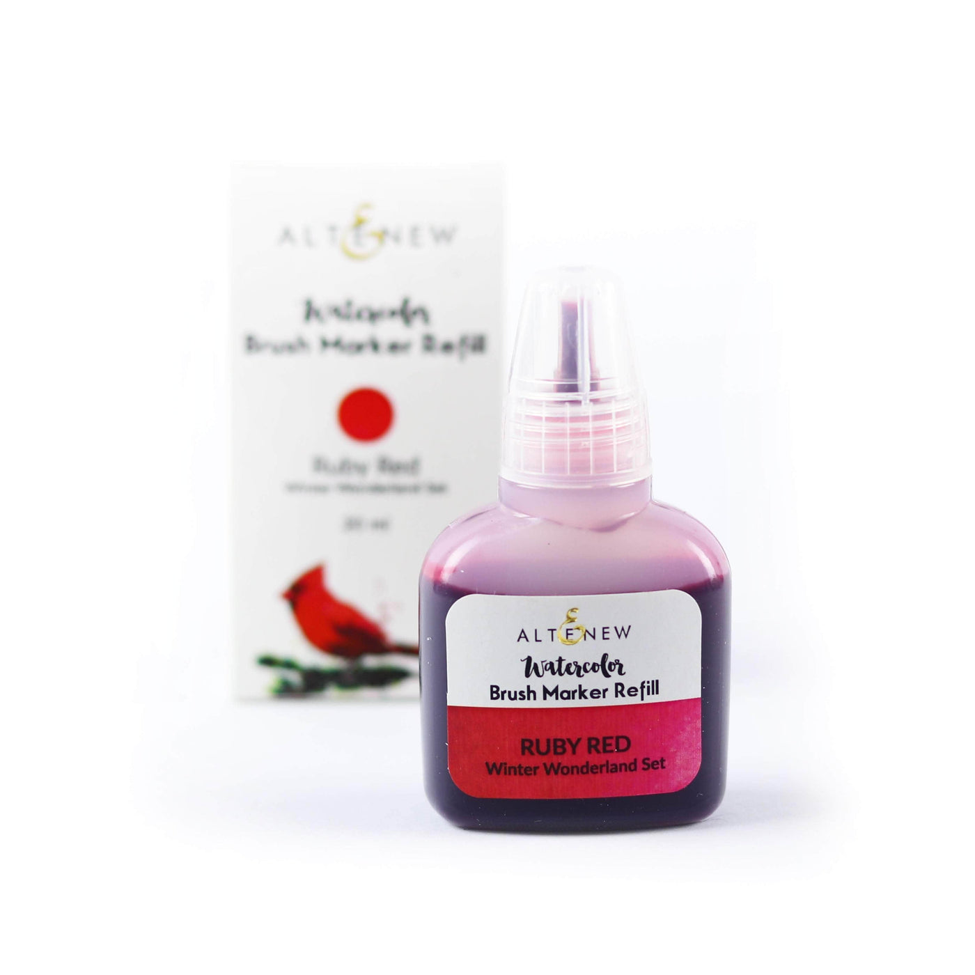 Liquid Watercolor Ruby Red Liquid Watercolor - Brush Marker Refill