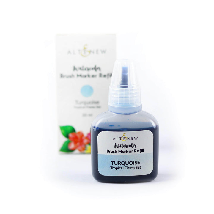 Liquid Watercolor Turquoise Liquid Watercolor - Brush Marker Refill