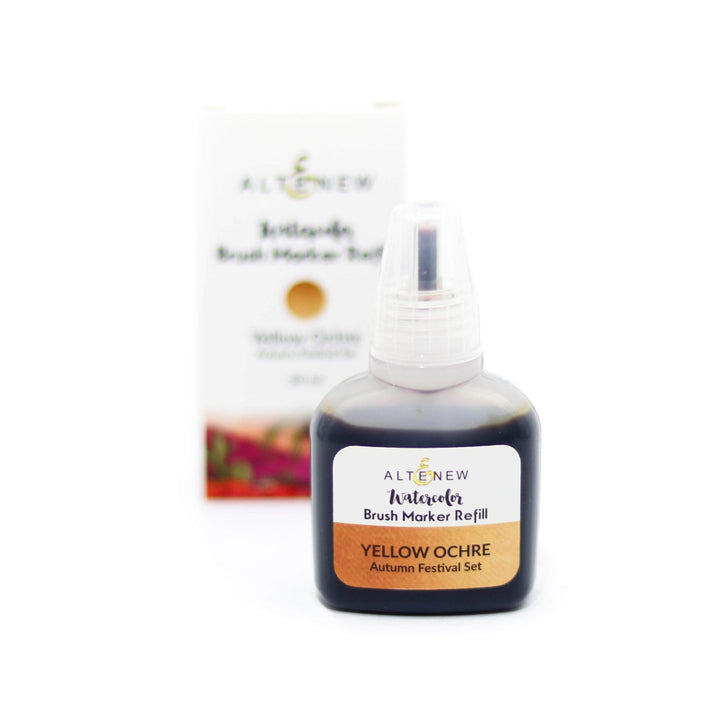 Liquid Watercolor Yellow Ochre Liquid Watercolor - Brush Marker Refill