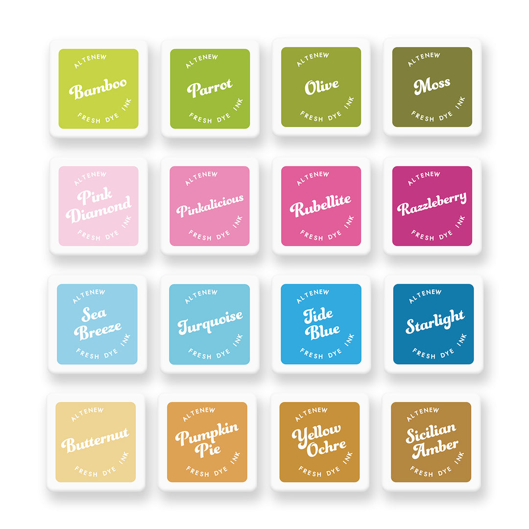 Mini Cubes Bundle Sensational Seasons Fresh Dye Ink Mini Cube Bundle