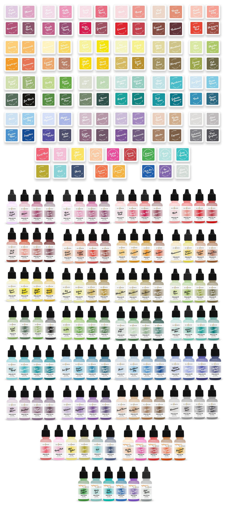 Mini Cubes & Reinker Bundle 102 Fresh Dye Ink Mini Cube & Re-inker Bundle