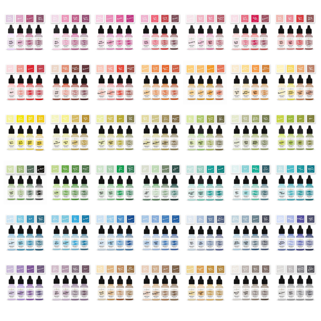 Mini Cubes & Reinker Bundle 42 Fresh Dye Ink Mini Cube & Reinker Bundle