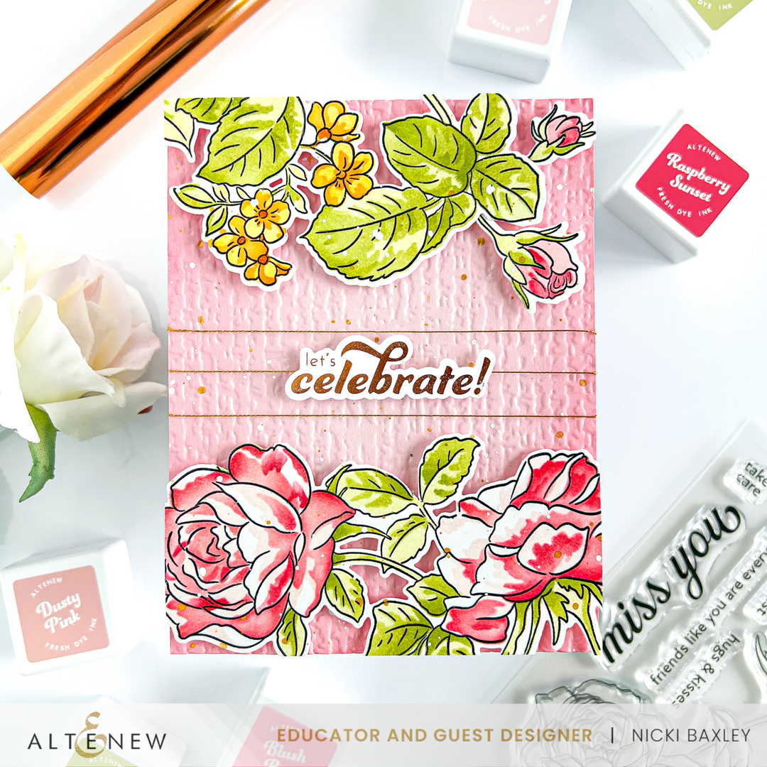 Mini Cubes & Reinker Bundle Blushberry Bliss Fresh Dye Ink Mini Cube & Re-inker Bundle
