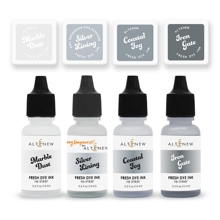 Mini Cubes & Reinker Bundle Chasing Shadows Fresh Dye Ink Mini Cube & Reinker Bundle