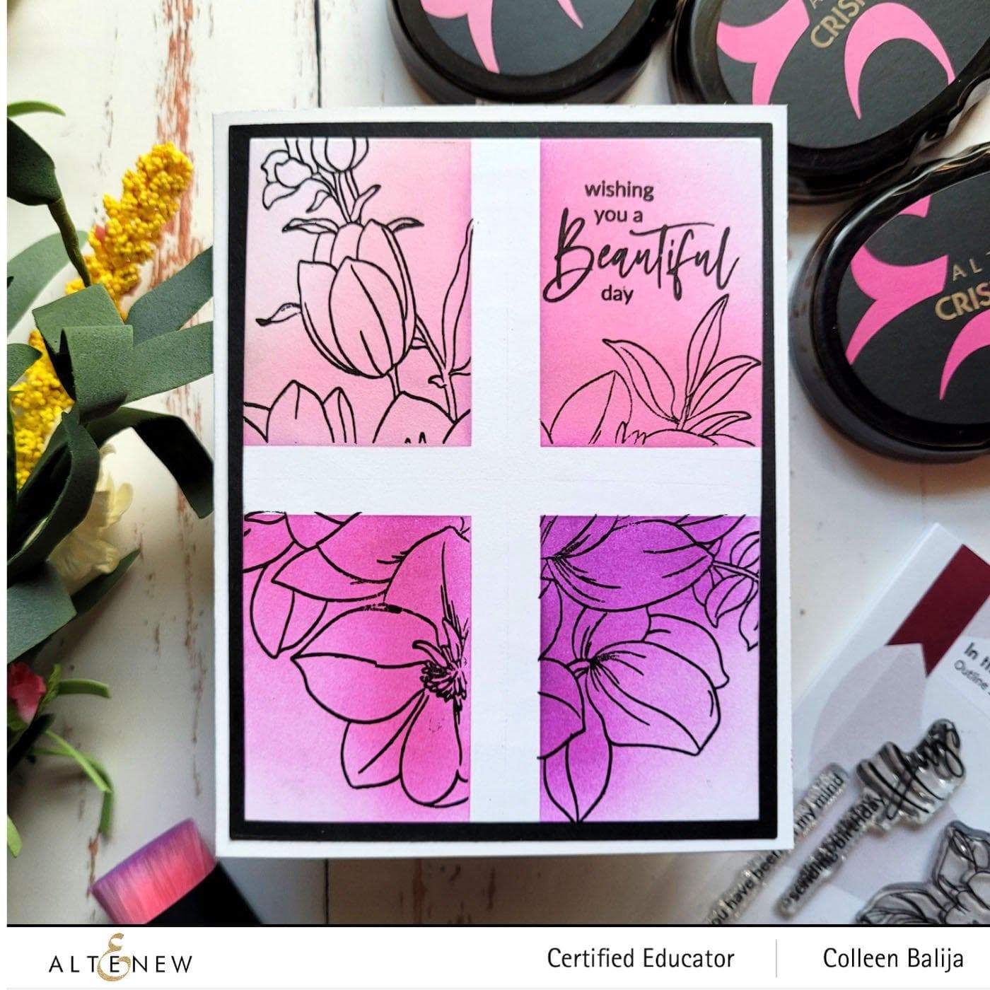 Mini Cubes & Reinker Bundle Cherry Blossom Crisp Dye Ink Mini Cube & Re-inker Bundle