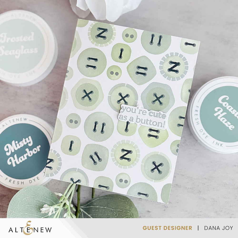 Mini Cubes & Reinker Bundle Coastal Mist Fresh Dye Ink Mini Cube & Reinker Bundle
