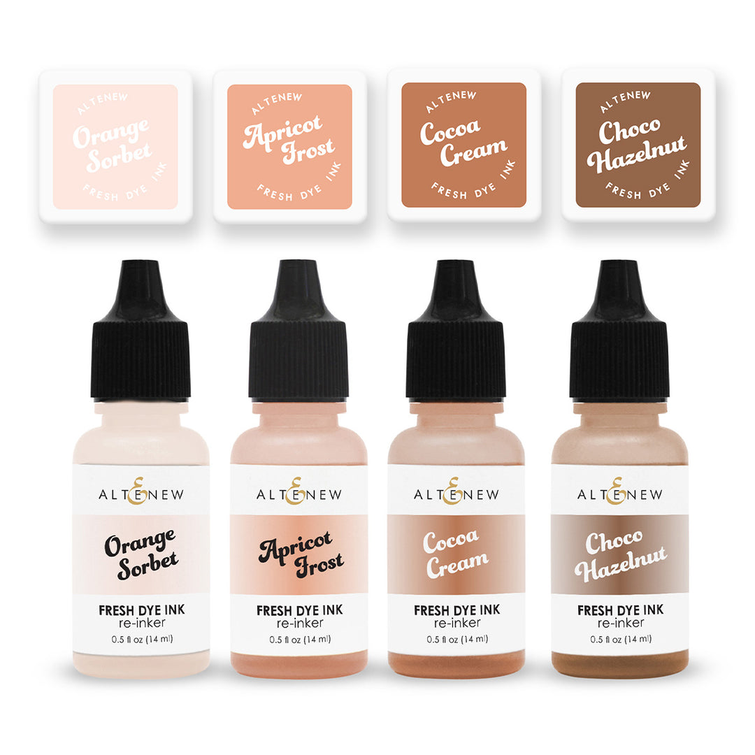 Mini Cubes & Reinker Bundle Dessert Dreams Fresh Dye Ink Mini Cube & Reinker Bundle