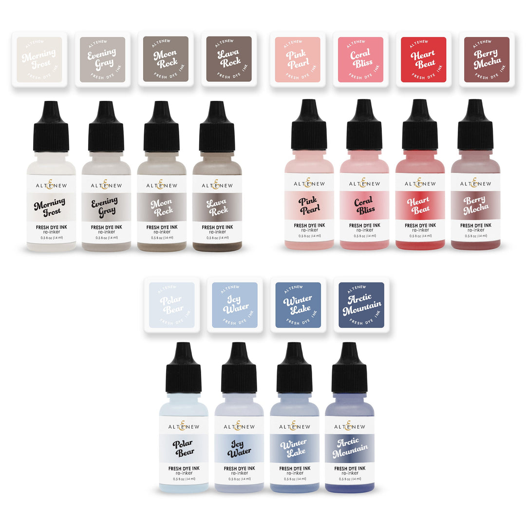 Mini Cubes & Reinker Bundle Dreamy Delights Fresh Dye Ink Mini Cube & Re-inker Bundle