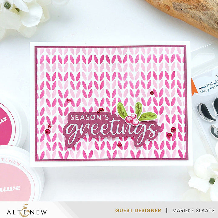 Mini Cubes & Reinker Bundle Dried Petals Fresh Dye Ink Mini Cube & Re-inker Bundle