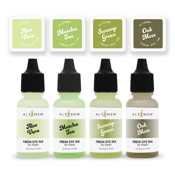 Mini Cubes & Reinker Bundle Forest Trail Fresh Dye Ink Mini Cube & Re-inker Bundle