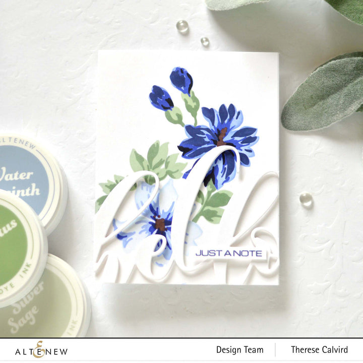 Mini Cubes & Reinker Bundle Frosted Foliage Fresh Dye Ink Mini Cube Re Inker Bundle