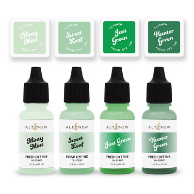 Mini Cubes & Reinker Bundle Green Meadows Fresh Dye Ink Mini Cube & Re-inker Bundle