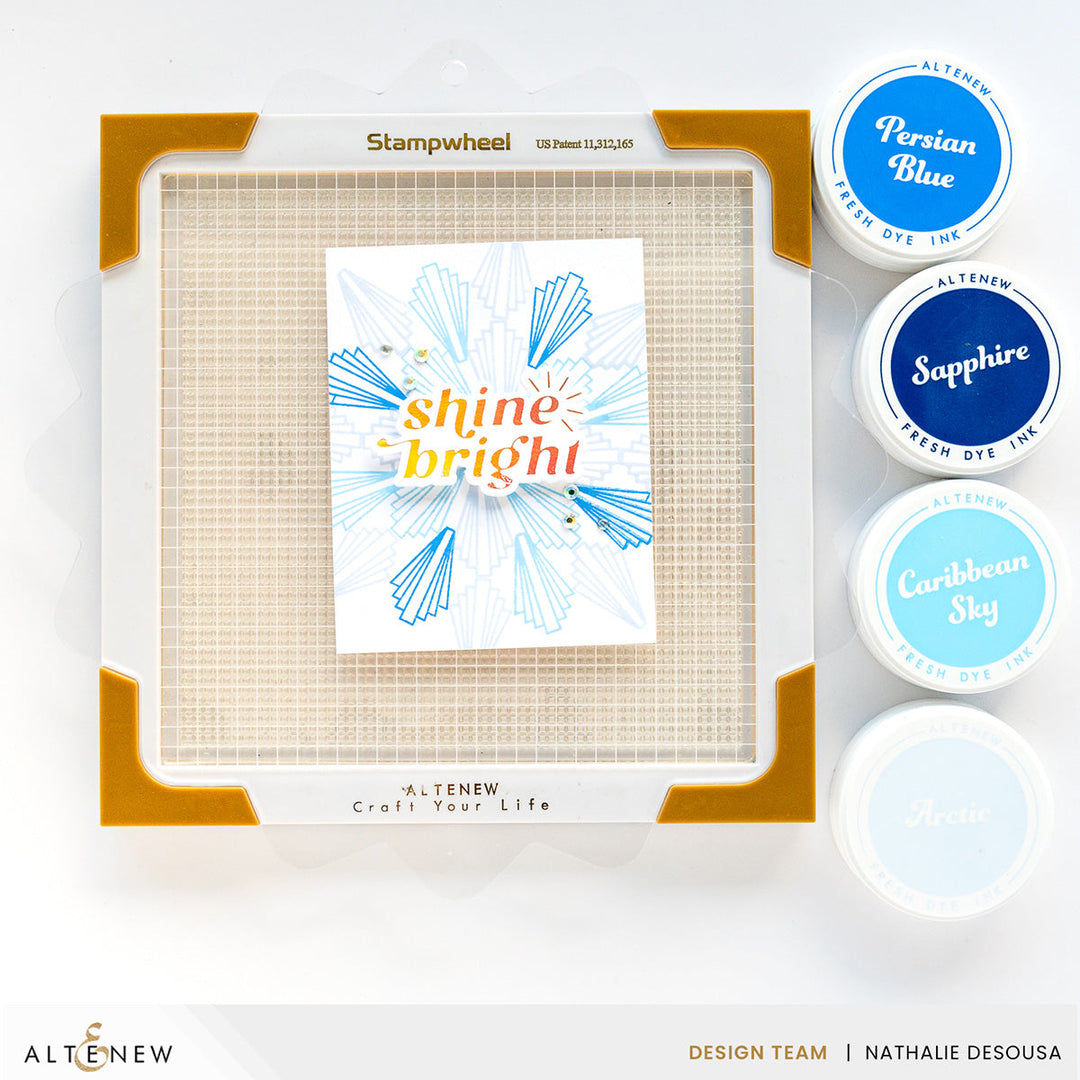 Mini Cubes & Reinker Bundle Kaleidoscope of Colors Fresh Dye Ink Mini Cube & Re-inker Bundle