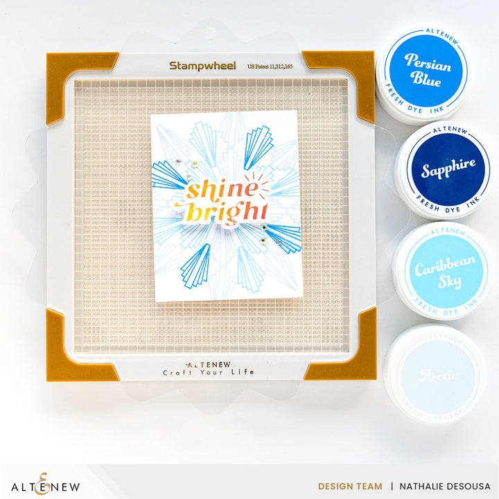 Mini Cubes & Reinker Bundle Kaleidoscope of Colors Fresh Dye Ink Mini Cube & Re-inker Bundle