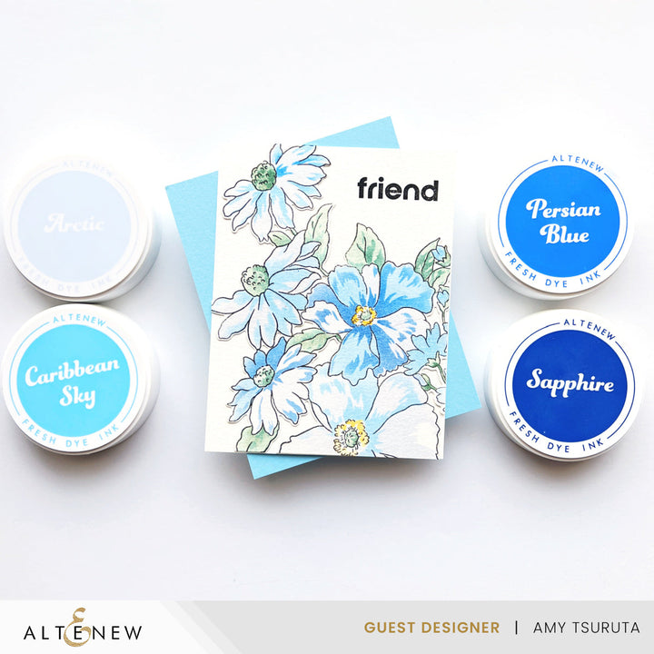 Mini Cubes & Reinker Bundle Kaleidoscope of Colors Fresh Dye Ink Mini Cube & Re-inker Bundle