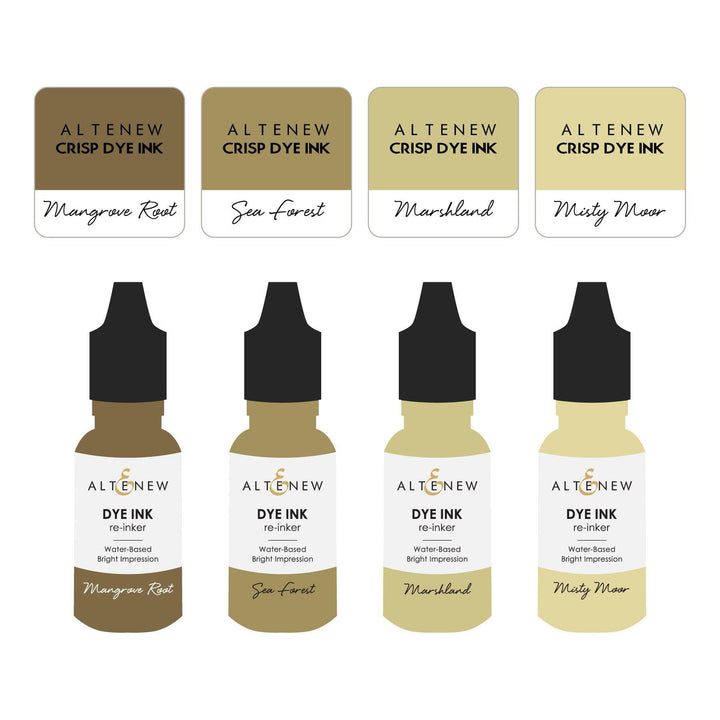 Mini Cubes & Reinker Bundle Nature's Wonders Crisp Dye Ink Mini Cube & Re-inker Bundle