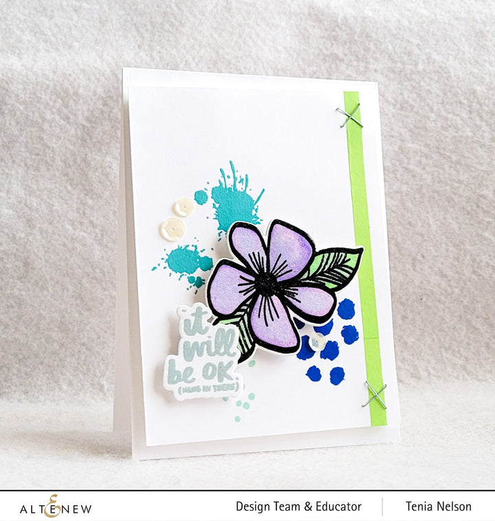 Mini Cubes & Reinker Bundle Ocean Dreams Fresh Dye Ink 6 Mini Cube & Re-inker Bundle