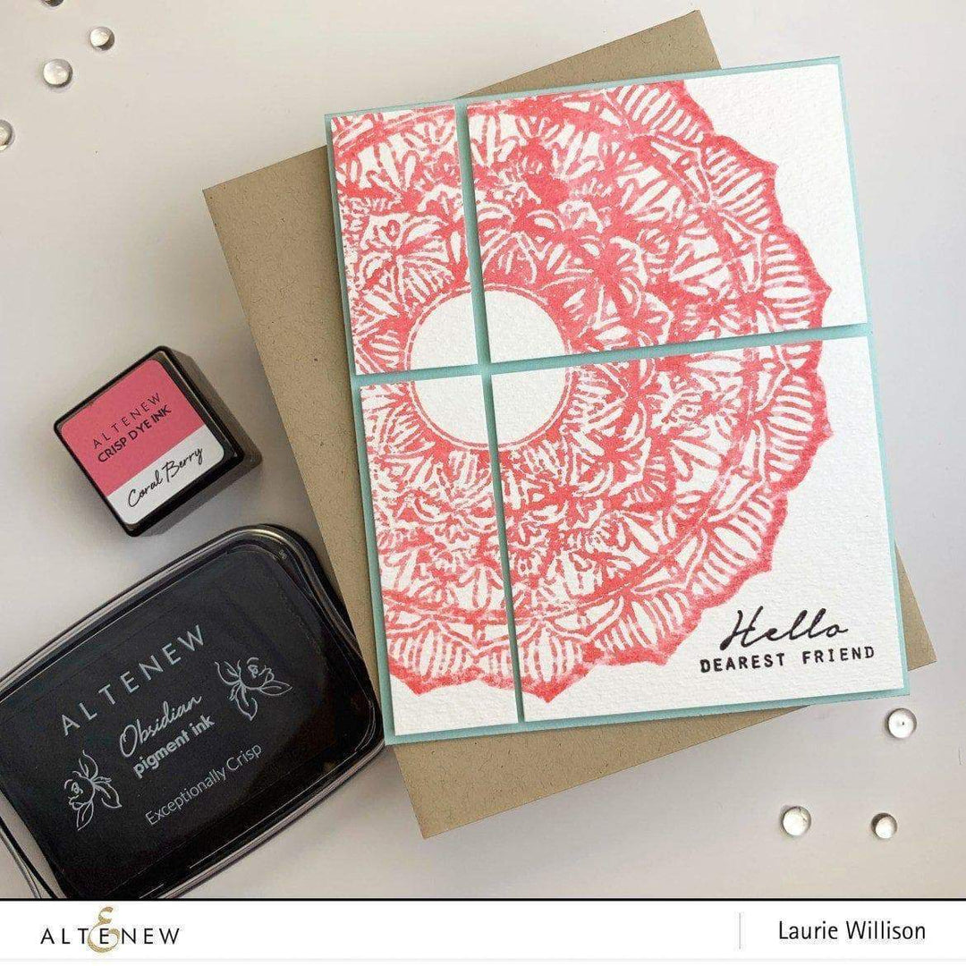 Mini Cubes & Reinker Bundle Red Cosmos Crisp Dye Ink Mini Cube & Re-inker Bundle
