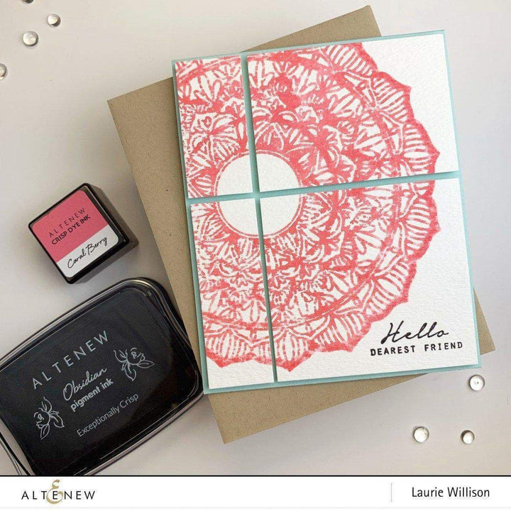 Mini Cubes & Reinker Bundle Red Cosmos Crisp Dye Ink Mini Cube & Re-inker Bundle