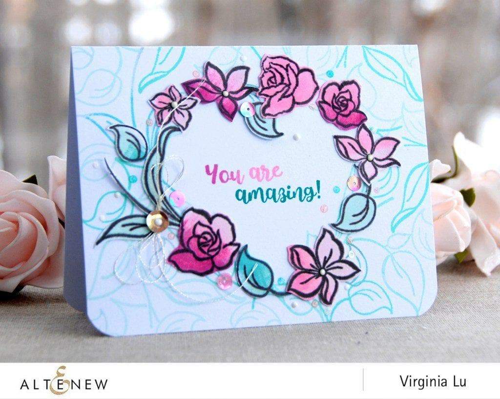 Mini Cubes & Reinker Bundle Rose Petal Crisp Dye Ink Mini Cube & Re-inker Bundle