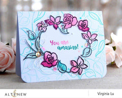 Mini Cubes & Reinker Bundle Rose Petal Crisp Dye Ink Mini Cube & Re-inker Bundle