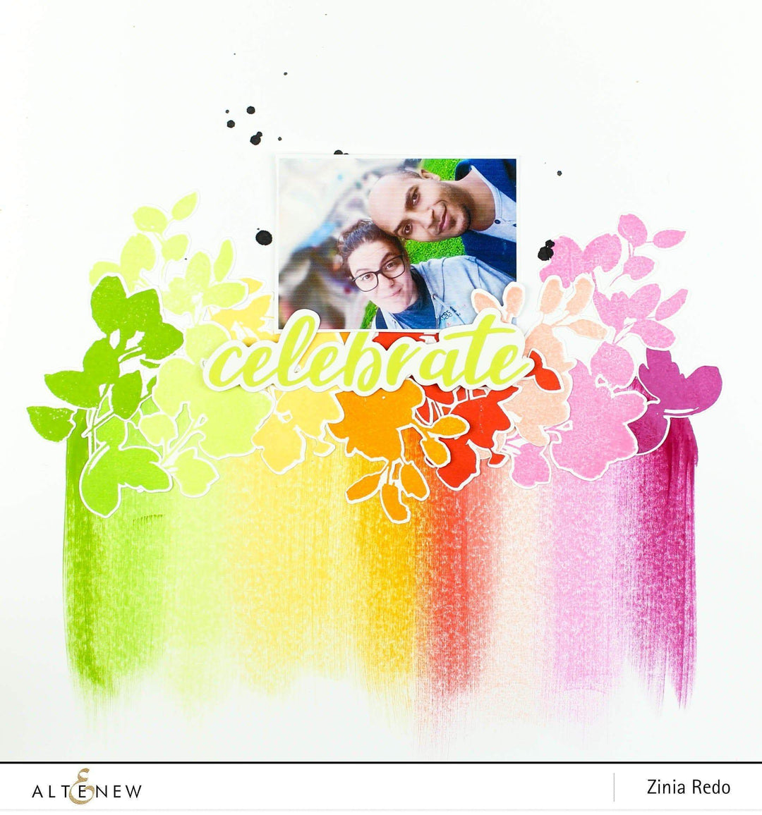 Mini Cubes & Reinker Bundle Spring Bouquet 6 Crisp Dye Ink Mini Cube & Re-inker Bundle