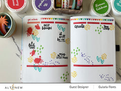 Mini Cubes & Reinker Bundle Summer Sunrise Fresh Dye Ink 6 Mini Cube & Re-inker Bundle