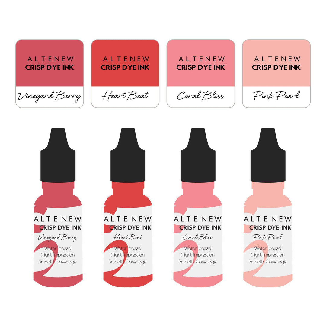 Mini Cubes & Reinker Bundle Tea Party Crisp Dye Ink Mini Cube & Re-inker Bundle