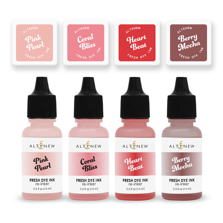 Mini Cubes & Reinker Bundle Tea Party Fresh Dye Ink Mini Cube & Re-inker Bundle