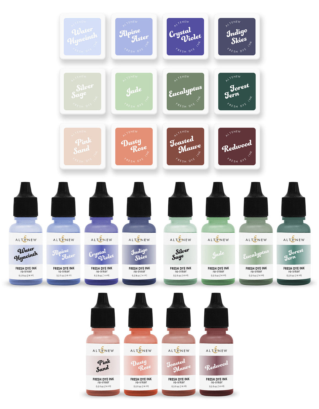 Mini Cubes & Reinker Bundle Trailblazing Fresh Dye Ink Mini Cube Re Inker Bundle
