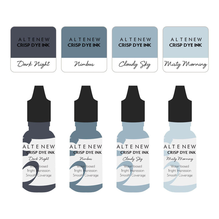 Mini Cubes & Reinker Bundle Tranquility Crisp Dye Ink Mini Cube & Re-inker Bundle