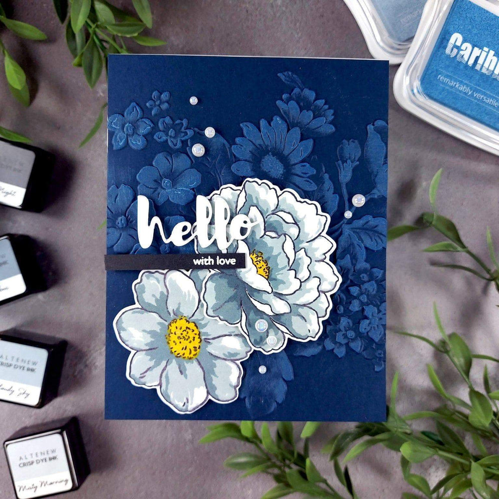 Mini Cubes & Reinker Bundle Tranquility Crisp Dye Ink Mini Cube & Re-inker Bundle
