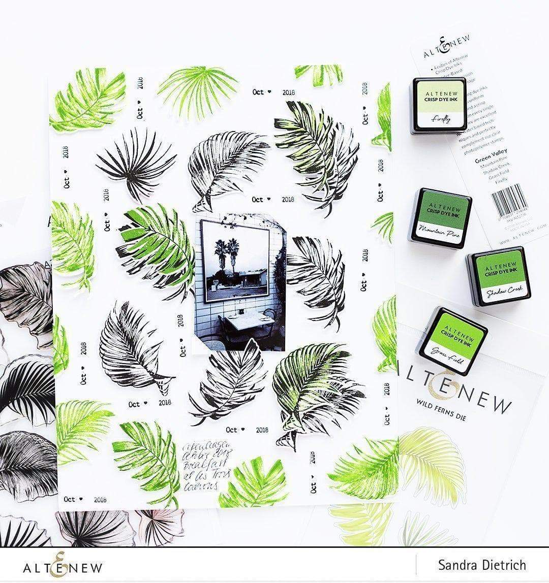 Mini Cubes & Reinker Bundle Tropical Forest Crisp Dye Ink Mini Cube & Re-inker Bundle