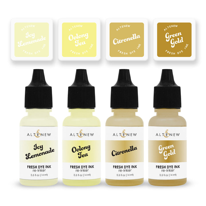 Mini Cubes & Reinker Bundle Wood Warbler Fresh Dye Ink Mini Cube & Re-inker Bundle