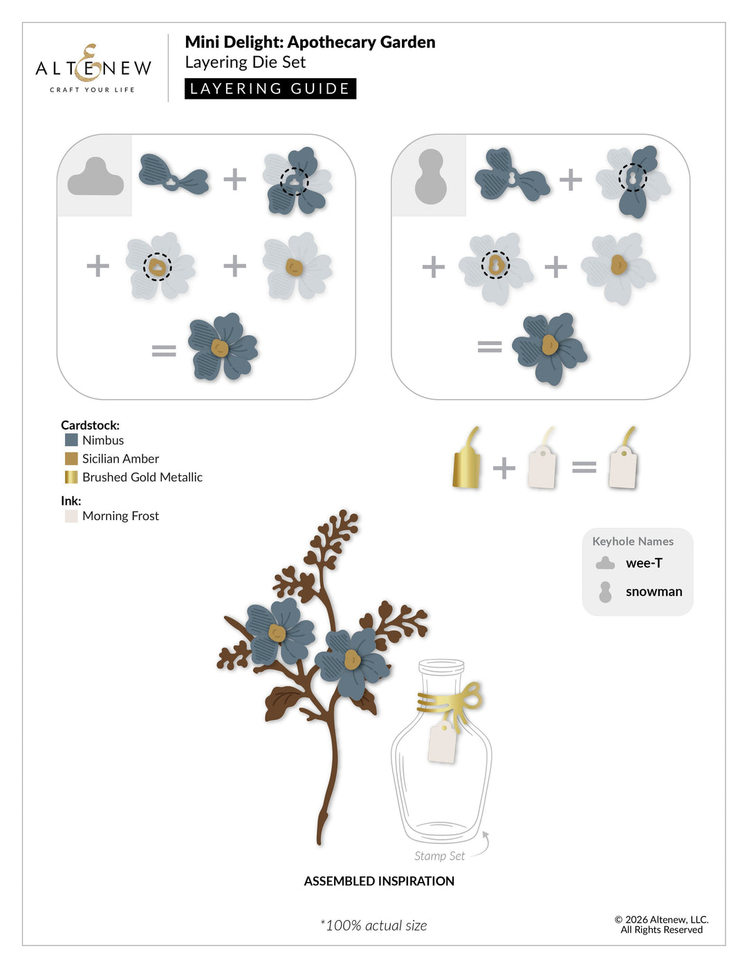 Mini Delight Mini Delight: Apothecary Garden Stamp & Die Set