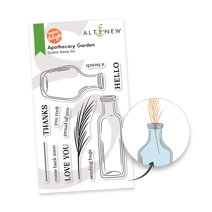Mini Delight Mini Delight: Apothecary Garden Stamp & Die Set