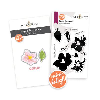 Mini Delight Mini Delight: Apple Blossoms Stamp & Die Set