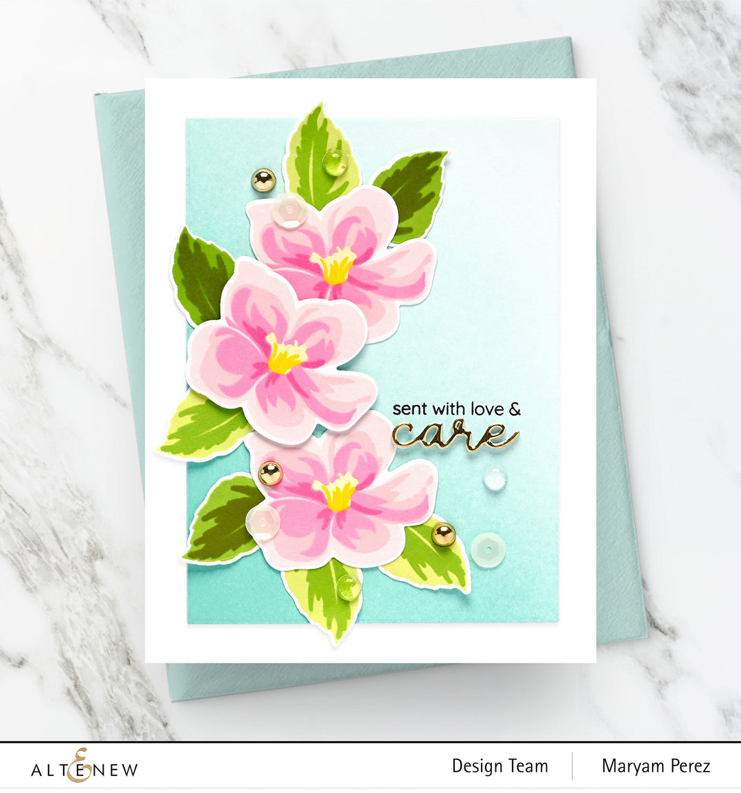 Mini Delight Mini Delight: Apple Blossoms Stamp & Die Set