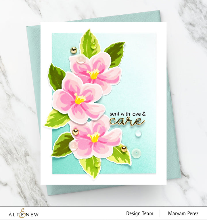 Mini Delight Mini Delight: Apple Blossoms Stamp & Die Set